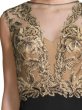 画像2: Tadashi Shoji  パーティードレス　Sleeveless Illusion Lace Gown　ブラック (2)