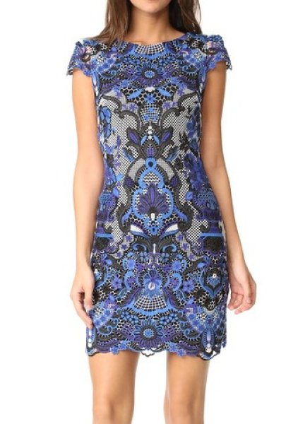 画像2: 【ドラマ使用】Alice + Olivia アリスアンドオリビア Nakia Dress (2)