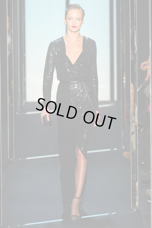 画像1: 【コートニーカーダシアン愛用】Diane von Furstenberg ダイアンフォンファステンバーグ　Ariel スパンコールマキシドレス (1)