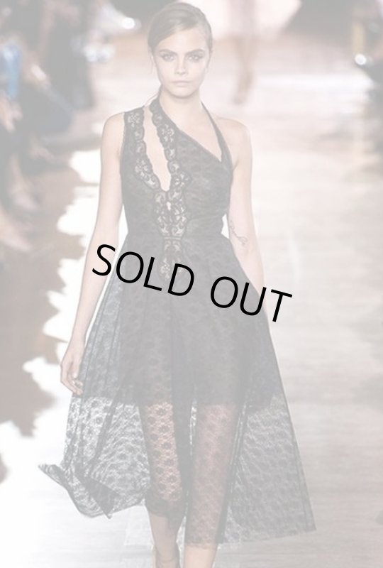 画像1: 再販売！【ジェニファーロペス、クラウディアシファー着用】Stella McCartney ステラマッカートニー　カットアウトレースドレス (1)