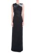 画像1: 3.1 Phillip Lim　 Pleats Lace Inserts Gathered Bodice Gown (1)