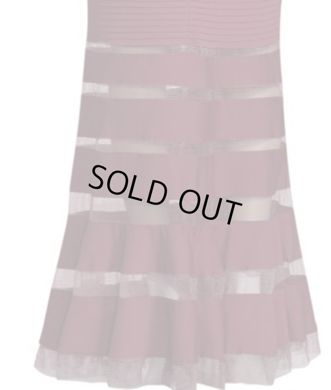 画像3: Tadashi Shoji タダシショージ   メッシュピンタックドレス　 (3)