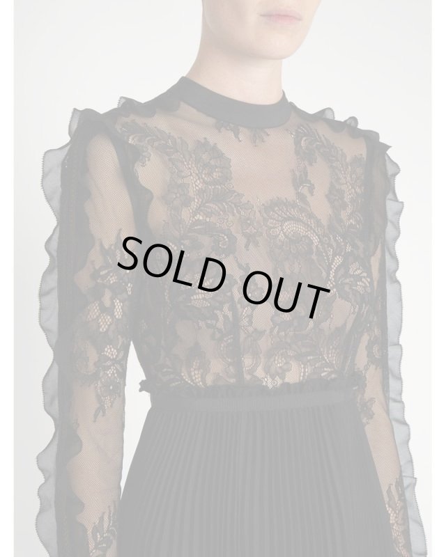 画像3: 【マデレーン王女ご愛用】Self Portrait　セルフポートレイト　 Moni Lace Pleated Dress  (3)