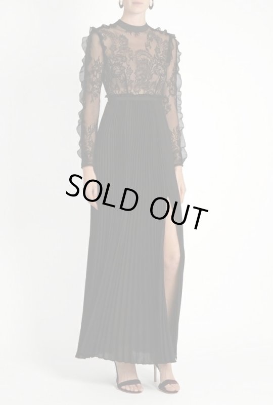 画像1: 【マデレーン王女ご愛用】Self Portrait　セルフポートレイト　 Moni Lace Pleated Dress  (1)