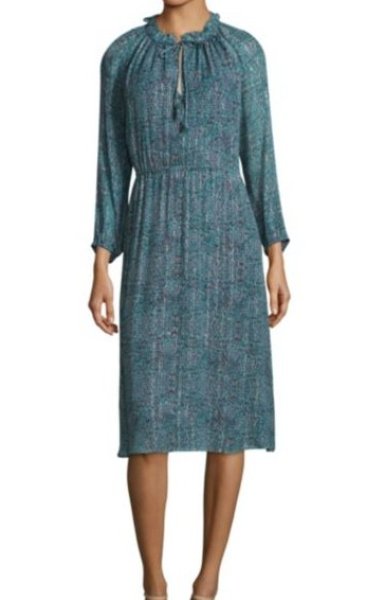 画像2: 【Kelly Ripa着用】Rebecca Taylor レベッカテイラー Minnie Floral Chiffon Dress (2)
