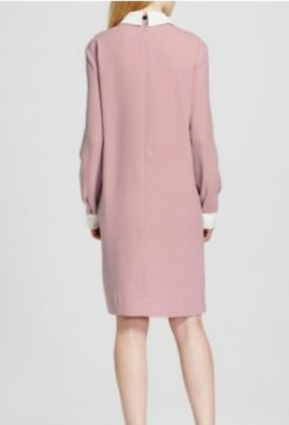 画像2: 【Ashley Madekwe愛用】Victoria Beckham For Target　Collared Dress  08225 (2)