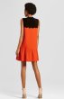 画像2: Victoria Beckham For Target　DROP WAIST SCALLOP TRIM DRESS (2)