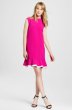 画像1: Victoria Beckham For Target　Twill Ruffle Hem Dress  (1)