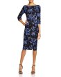 画像1: ドラマ【スキャンダル使用】Black Halo   　Marissa Floral Sheath Dress マルチ (1)