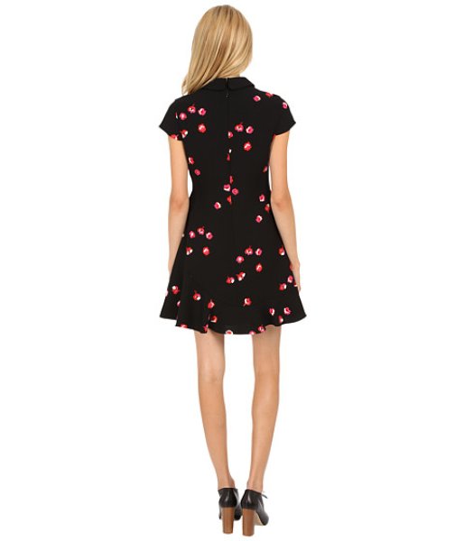 画像2: 【セレブ多数愛用】KATE SPADE New York   ケイトスペード falling florals ruffle dress (2)