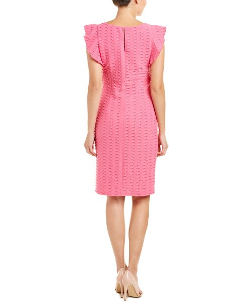 画像2: 【Kathie Lee Gifford愛用】Adrianna Papell アドリアナパペル Wavy Ottoman Shift Dress (2)