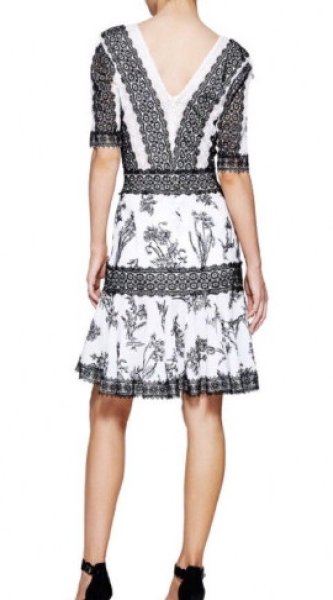 画像2: Tadashi Shoji タダシショージ  Marielle Jersey Cocktail Dress (2)