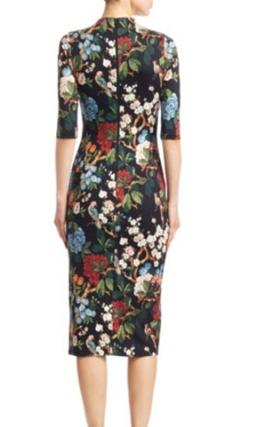 画像3: 【ドラマ使用】Alice + Olivia アリスアンドオリビア  Delora Fitted Mockneck Dress (3)