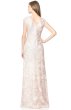 画像2: Tadashi Shoji　タダシショージ　Passementerie Seashell Embroidered Tulle Gown　ピンク系 (2)