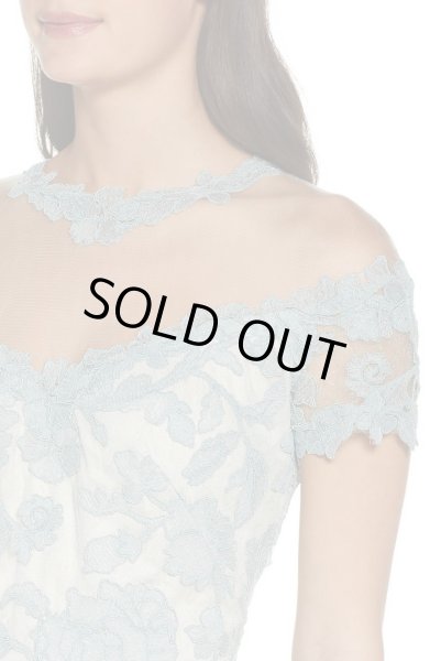 画像3: 【白石麻衣さん着用】Tadashi Shoji  タダシショージ  Illusion Lace Sheath Dress ブルー系 (3)