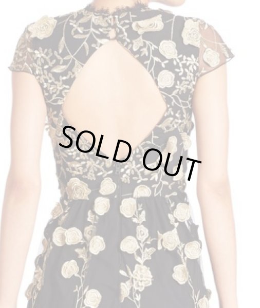 画像3: Alice + Olivia アリスアンドオリビア Aaliyah Embroidered Gown (3)