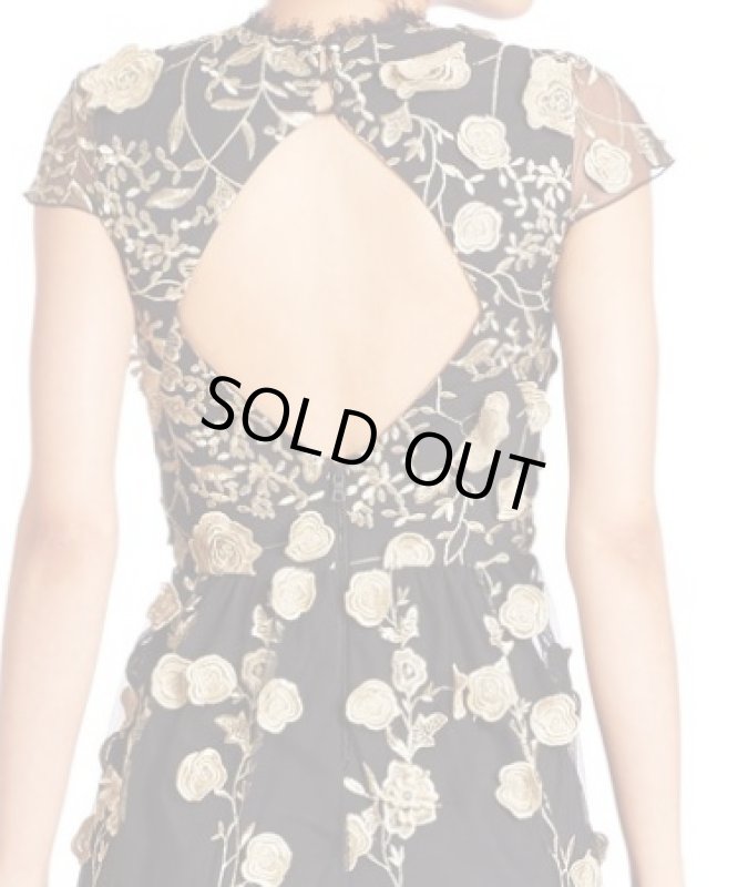 画像3: Alice + Olivia アリスアンドオリビア　Aaliyah Embroidered Gown (3)