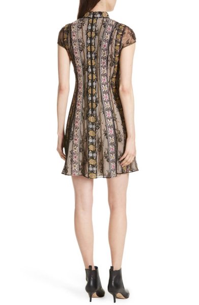 画像2: 【Adrienne Houghton愛用】Alice + Olivia アリスアンドオリビア Gwyneth Dress (2)