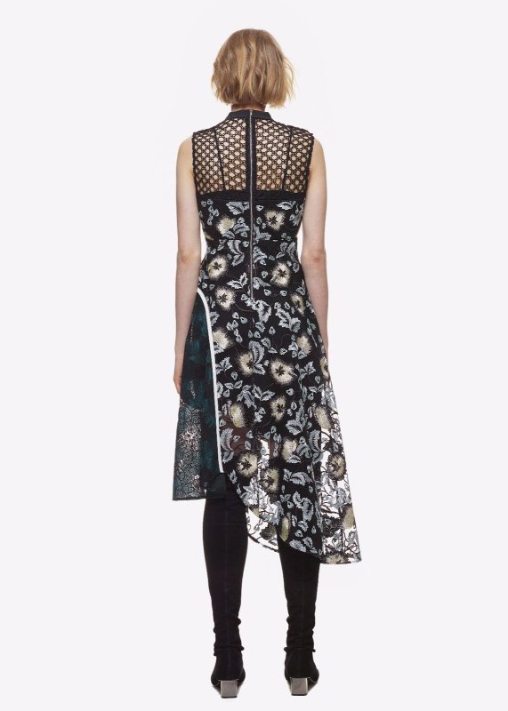 画像3: Self Portrait　セルフポートレイト　 Asymmetric Lace Dress (3)