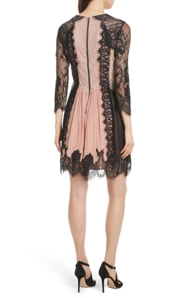 画像2: 【Adrienne Houghton愛用】Alice + Olivia アリスアンドオリビア Kaylen Dress (2)
