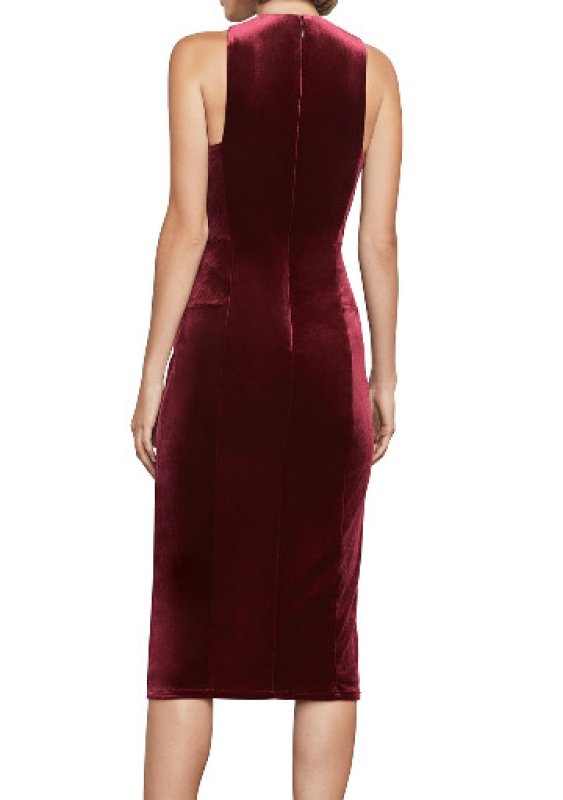 画像2: 【ドラマ使用】BCBGMAXAZRIA　　Maren ベルベットホルタードレス (2)