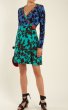 画像1: 【ドラマ使用】Diane von Furstenberg　ダイアンフォンファステンバーグ　 print silk wrap dress  (1)