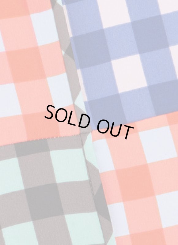 画像3: 【アリソンウィリアムス愛用】Diane von Furstenberg ダイアンフォンファステンバーグ　ギンガムストレッチシルクドレス (3)