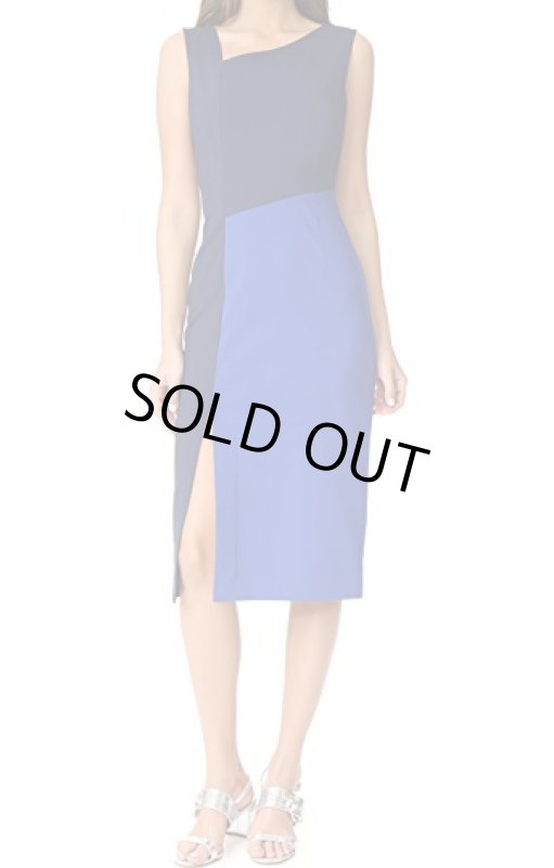 画像1: 【 Amy Robach愛用】Diane von Furstenberg ダイアンフォンファステンバーグ  アシンメトリックパネルドレス (1)