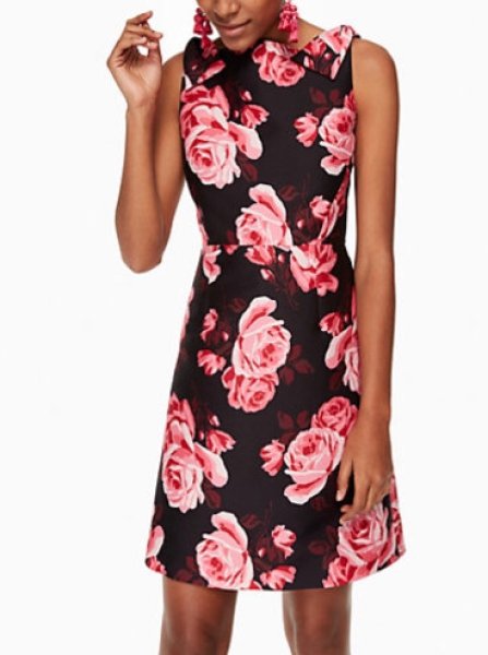 画像1: KATE SPADE New York   ケイトスペード　rosa a-line dress  31403 (1)