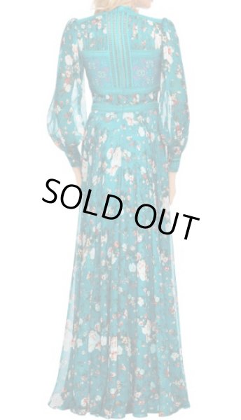 画像3: 【ニッキーリード愛用】Tadashi Shoji  タダシショージ   Duverny Gown グリーン系 (3)