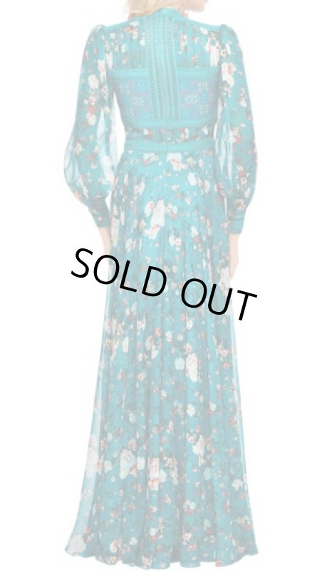 画像3: 【ニッキーリード愛用】Tadashi Shoji  タダシショージ   Duverny Gown　グリーン系 (3)