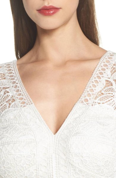 画像4: Tadashi Shoji  タダシショージ カラーブロックAラインロングドレス ブラック (4)