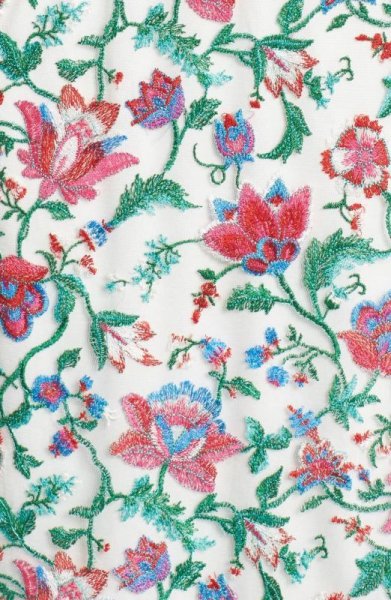 画像3: 【ヴァンサンカン掲載、アンミカさんご着用】Tadashi Shoji  タダシショージ Ximena Embroidered Sheath Dress (3)