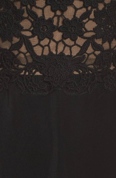 画像3: Tadashi Shoji  タダシショージ Lace Bodice Gown ブラック (3)