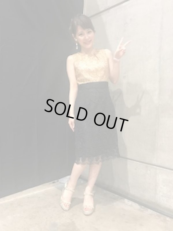 画像4: 【美馬怜子さんに衣装提供】Milly ミリー  花柄Grace Dress (4)