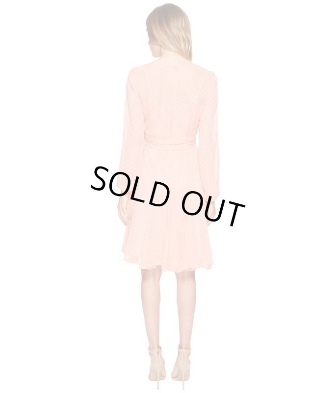 画像2: 【Kathie Lee Gifford着用】Tahari by ASL  　ドット柄ラップドレス (2)