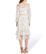 画像2: 【Kathie Lee Gifford着用】Tahari by ASL  　Flounced Off Shoulder Midi Dress (2)