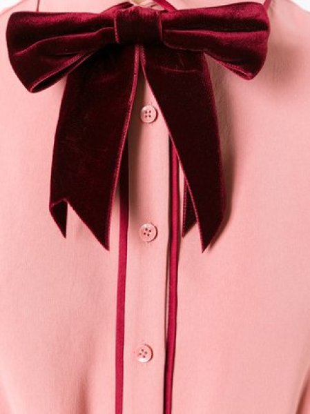 画像2: 【Kelli Berglund愛用】Alice + Olivia アリスアンドオリビア Carie Belted Shirtdress ピンク (2)