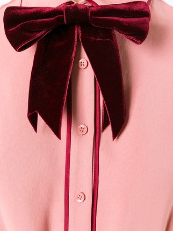 画像2: 【Kelli Berglund愛用】Alice + Olivia アリスアンドオリビア　Carie Belted Shirtdress　ピンク (2)