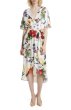 画像1: 【ユージェニー王女ご愛用、ドラマ使用】Alice + Olivia アリスアンドオリビア　 Clarine Floral Wrap Midi Dress (1)