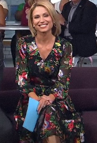 画像4: 【ドラマ使用、Amy Robach着用】Alice + Olivia アリスアンドオリビア  Abney Wrap Shirt Dress (4)