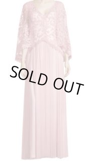 小林幸子さん着用】Tadashi Shoji タダシショージ レースケープロング