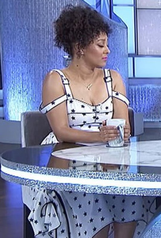 画像5: 【Tamera Mowry着用】Self Portrait　セルフポートレート　Printed Star Handkerchief Dress (5)