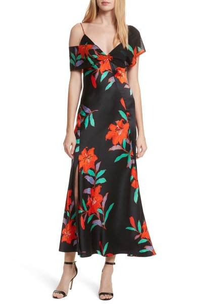 画像1: 【ドラマ使用】Diane von Furstenberg　ダイアンフォンファステンバーグ　 Argos Print Dress (1)