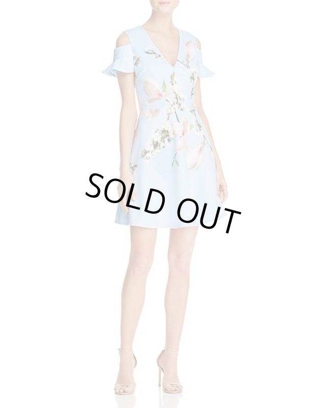 画像1: 【ドラマ使用】Ted Baker テッドベイカー  Effrae Harmony Cold-Shoulder Dress (1)