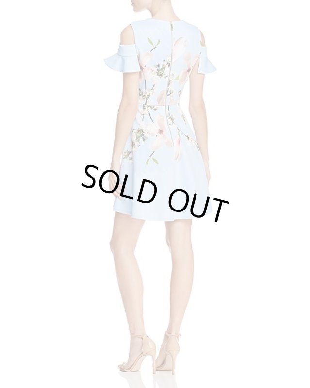 画像2: 【ドラマ使用】Ted Baker テッドベイカー  Effrae Harmony Cold-Shoulder Dress (2)