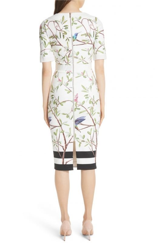 画像2: 【ドラマ使用】Ted Baker テッドベイカー  Evrely Highgrove Dress (2)