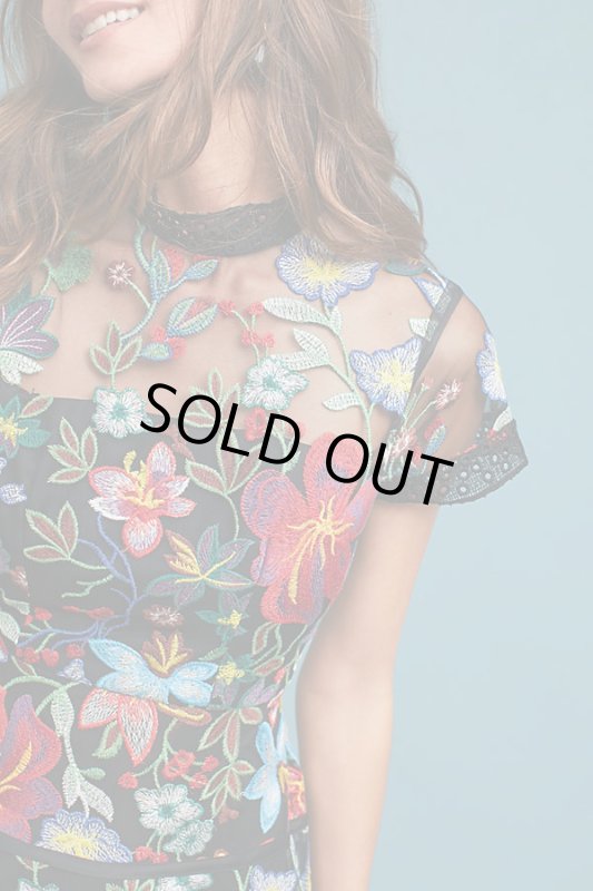 画像3: 再入荷、即発！【ドラマに衣装協力】Anthropologie アンソロポロジー　Janine Embroidered Dress by Vone  09101 (3)