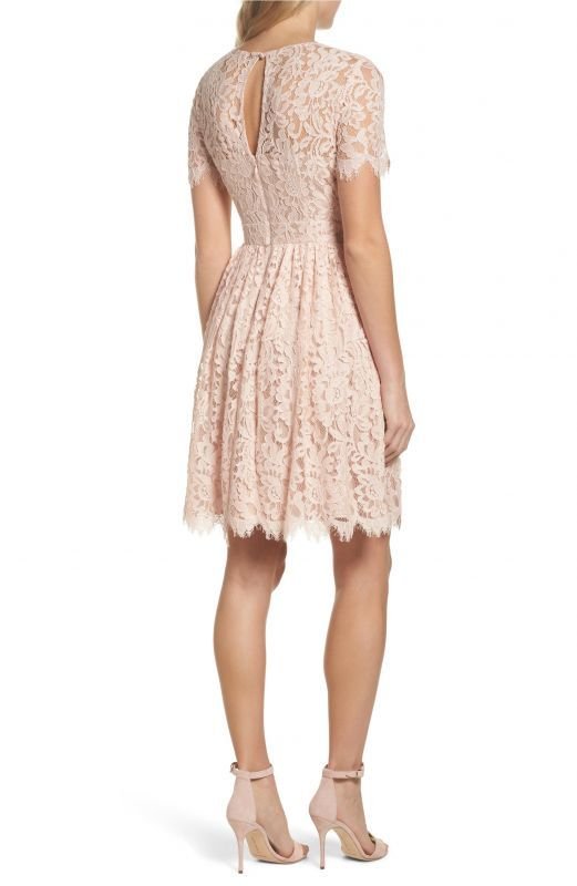 画像2: 【Dylan Dreyer着用】Eliza J 　レースフィット＆フレアドレス (2)