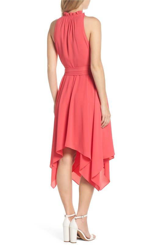 画像2: 【Kathie Lee Gifford着用】Eliza J 　ハンカチーフヘムドレス (2)